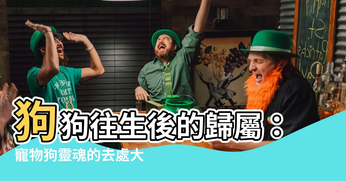 【狗狗往生後去哪裡】狗狗往生後的歸屬：寵物狗靈魂的去處大解密！
