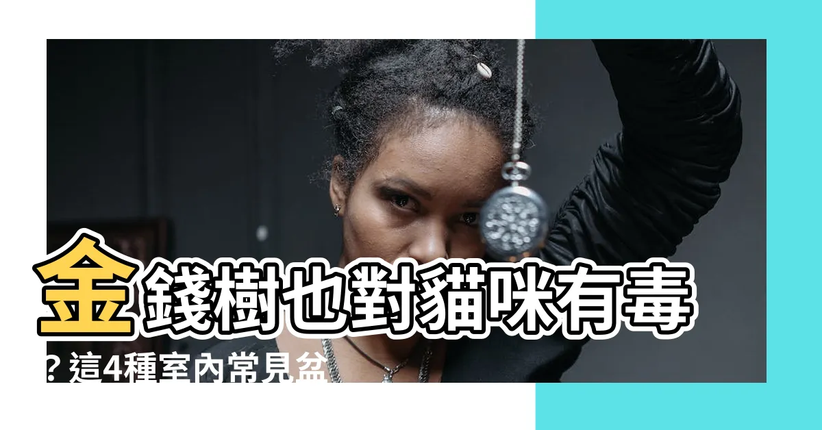 【金錢樹 貓】金錢樹也對貓咪有毒？這4種室內常見盆栽小心放遠遠！