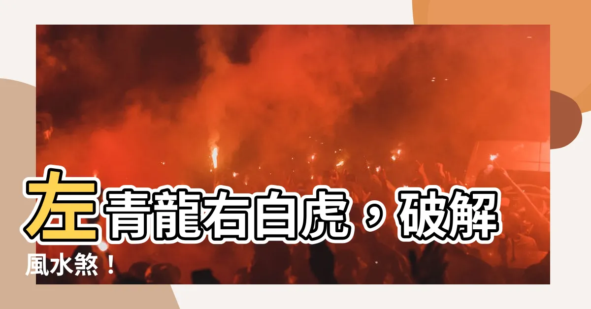 【左青龍右白】左青龍右白虎，破解風水煞！